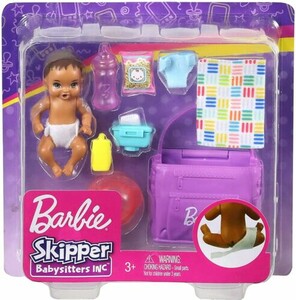 Mattel Barbie Skipper Babysitters inc. - Accessoires de bébé Modèle 2 887961803556