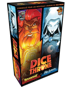 Lucky Duck Games Dice Throne (fr) Saison 1 - 01 Barbare contre Elfe Lunaire 787790586791