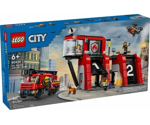 LEGO LEGO 60414 La caserne et le camion de pompiers 673419388894