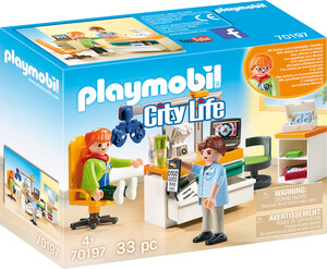 Playmobil Playmobil 70197 Cabinet d'ophtalmologie 4008789701978