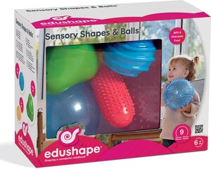 Edushape Sensory Ball Set of 9 7290016546255