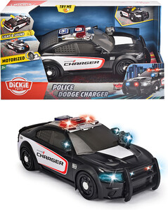 Dickie Toys City Heroes - Voiture de police Dodge Charger Sons et lumières 33 cm 4006333071294