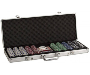 CHH Quality Product Inc. 500 Jetons de poker 11.5 g - malette en aluminium 704551427858