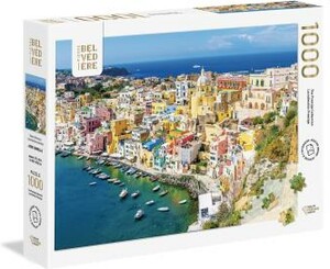Belvedere Puzzle Casse-tête 1000 Prestige - Les maisons colorées 061152816604