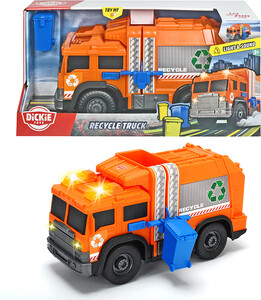 Dickie Toys City Heroes - Camion de recyclage Sons et lumières 30 cm 4006333049880