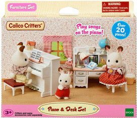 Calico Critters Calico Critters piano and desk set calico 020373317468