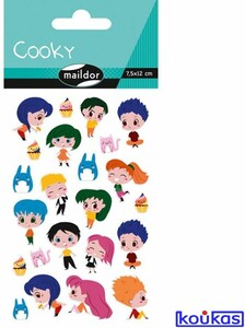 Cooky Autocollants Cooky - Manga 3609510901578