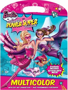 Imagine Publications Multicolor Barbie super-héros princesse (fr/en) 9782897134402