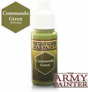 The Army Painter Warpaints Commando Green, 18ml/0.6 Oz 5713799141001