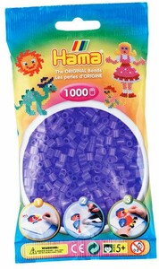 Hama Hama Midi 1000 perles lilas Pastel 207-96 028178207960
