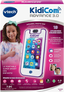 VTech VTech KidiCom Advance 3.0 Rose (fr) 3417765411564
