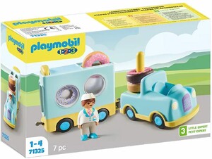 Playmobil Playmobil 71325 1.2.3 Camion de beignes 4008789713254