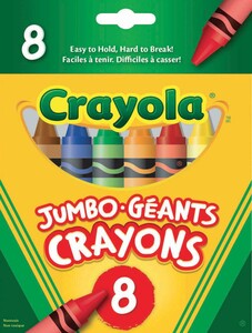 Crayola Crayons de cire géants 8 (craies de cire) 063652058904