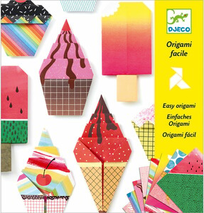 Djeco : Origami facile / Delices (Bilingue) 3070900087569