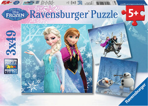 Ravensburger Casse-tête 49x3 La Reine des neiges Aventures au pays des neiges (Frozen) 4005556092642