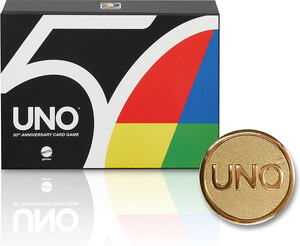 Mattel UNO 50e anniversaire (fr/en) jeu de cartes 887961958423