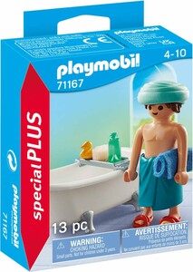 Playmobil Playmobil 71167 Homme et baignoire 4008789711670