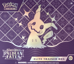 nintendo Pokemon Scarlet & Violet Paldean Fates - Elite Trainer Box 820650856181