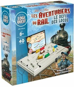 mixlore Logiquest (fr) les aventuriers du rail - le defi des locos 3558380087915