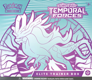 nintendo Pokemon Scarlet & Violet Temporal Forces - Elite Trainer Box 820650856570