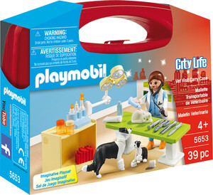 Playmobil Playmobil 5653 Mallette transportable Vétérinaire (juin 2016) 4008789056535