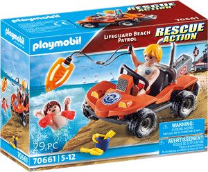 Playmobil Playmobil 70661 Secouriste avec voiturette et vacancier (juillet 2021) 4008789706614
