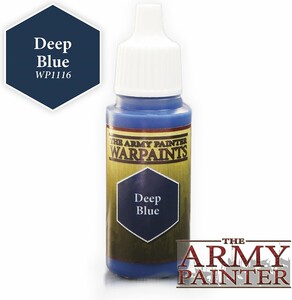 The Army Painter Warpaints Deep Blue, 18ml/0.6 Oz 5713799111608