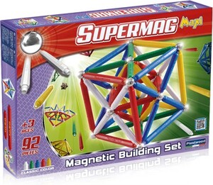 Supermag Supermag construction magnétique 92 pièces 8027352001082