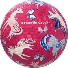 Crocodile creek Ballon de jeu 7po Licorne magique 732396216917