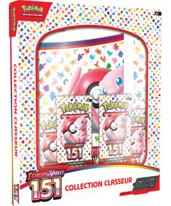nintendo Pokemon Scarlet & Violet 151 binder collection (Binder + 4 Boosters)(francais) 820650556388