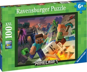 Ravensburger Casse-tête 100 XXL Monster Minecraft 4005556133338