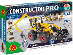 Constructor Constructor PRO Chargeuse-pelleteuse Noah 5-en-1, 434 pièces en métal 5906018021752