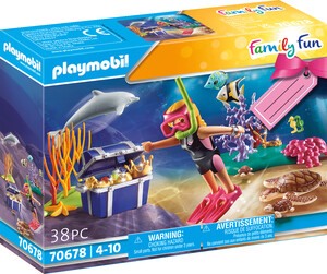 Playmobil Playmobil 70678 Set cadeau Plongeuse sous-marine 4008789706782