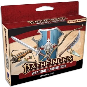 Paizo Publishing Pathfinder 2e (en) Weapons and Armor Deck (2nd Edition) 9781640782204