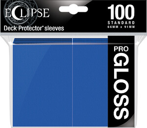 Ultra PRO Protecteurs de cartes Standard Eclipse PRO-Gloss Bleu 100ct 074427156022