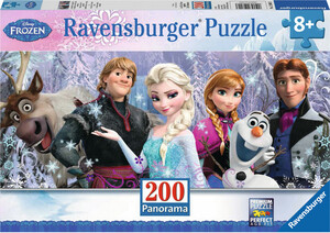 Ravensburger Casse-tête 200 La Reine des neiges Arendelle sous les neiges éternelles (Frozen) 4005556128013