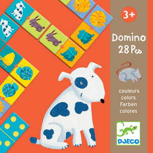 Djeco Domino Animaux couleurs (fr/en) 3070900081116