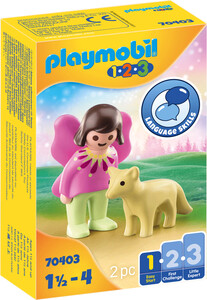 Playmobil Playmobil 70403 1.2.3 Fee avec renard (février 2021) 4008789704030