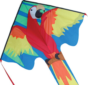 Premier Kites Cerf-volant monocorde large facile à voler perroquet ara 46'' x 90'' 630104442682