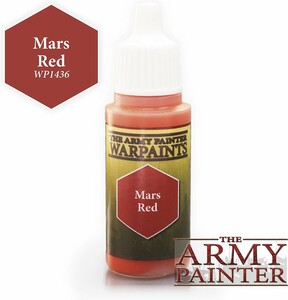 The Army Painter Warpaints Mars Red, 18ml/0.6 Oz 5713799143609