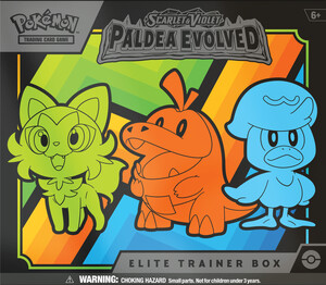 nintendo Pokemon Scarlet & Violet Paldea Evolved Elite Trainer Box 820650853661