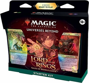 Wizards of the Coast MTG Lord of the Rings Tales of Middle-Earth Starter Kit 195166205717