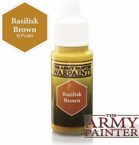 The Army Painter Warpaints Basilisk Brown, 18ml/0.6 Oz 5713799140509