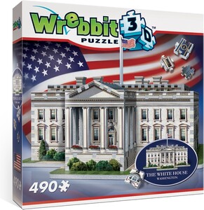 Wrebbit Casse-tête 3D La Maison-Blanche, Washington, district de Columbia, États-Unis (490pcs) 665541010071