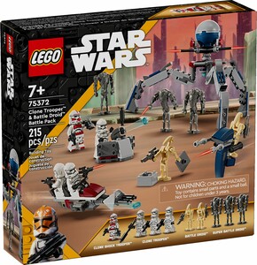 LEGO LEGO 75372 Pack de combat des Clone Troopers™ et Droïdes de combat 673419389457