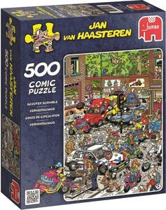 Jumbo Casse-tête 500 Jan van Haasteren - Chaos de la circulation 8710126174654