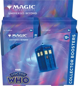 Wizards of the Coast MTG Dr. Who Collector Booster Box 195166228846