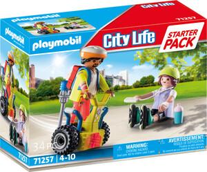 Playmobil Playmobil 71257 Starter Pack Secouriste avec gyropode 4008789712578
