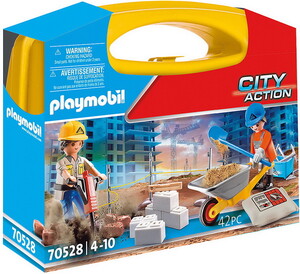 Playmobil Playmobil 70528 Mallette Ouvriers et travaux (janvier 2021) 4008789705280