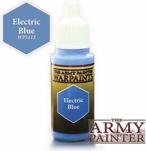 The Army Painter Warpaints Electric Blue, 18ml/0.6 Oz 2561113111116